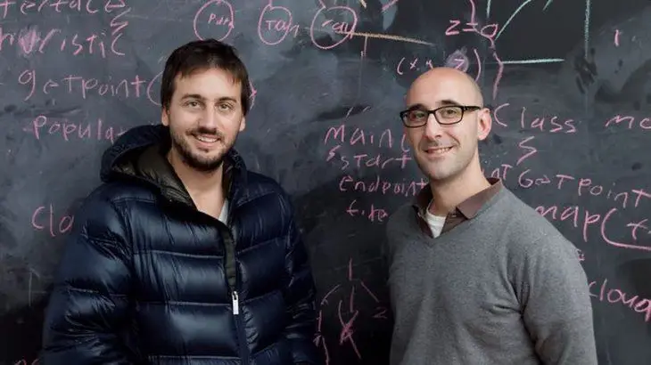 Enrique Cortés Funes y Alejandro Repetto, fundadores de Inipop