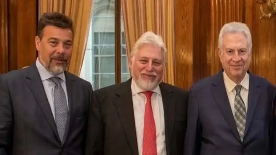 Darío, Adrián y Daniel Werthein