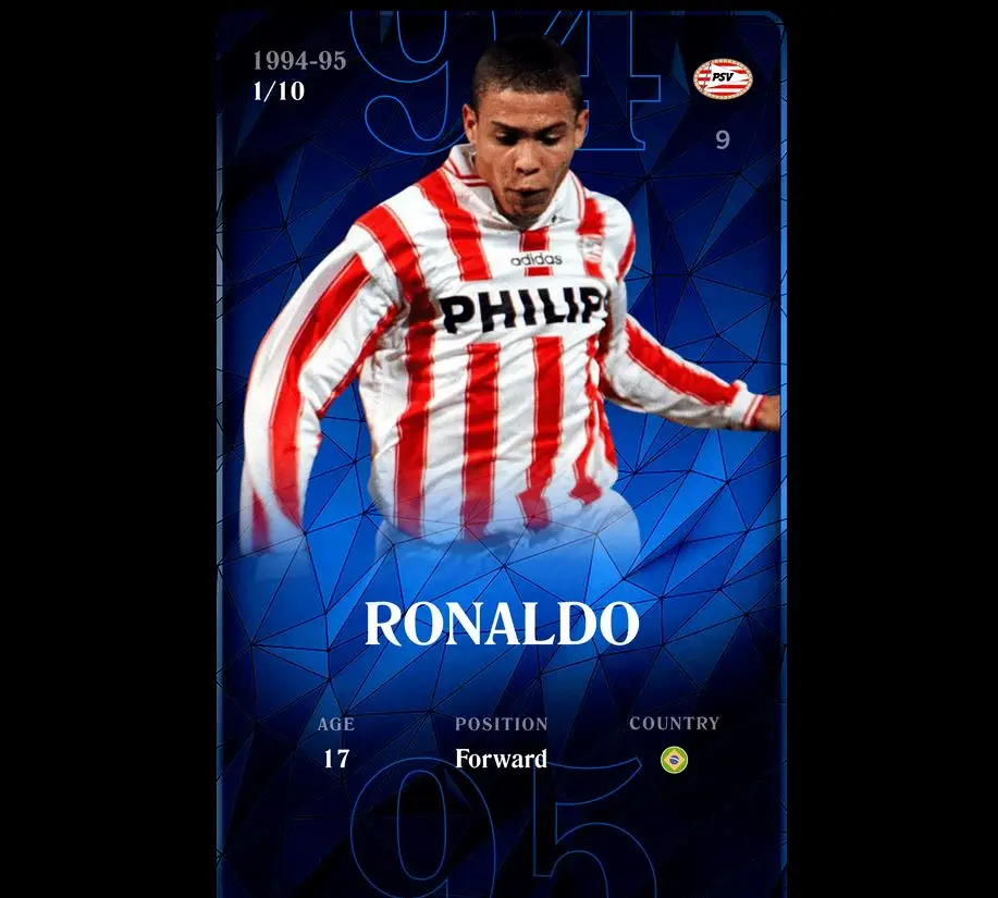 El NFT de Ronaldo en el PSV