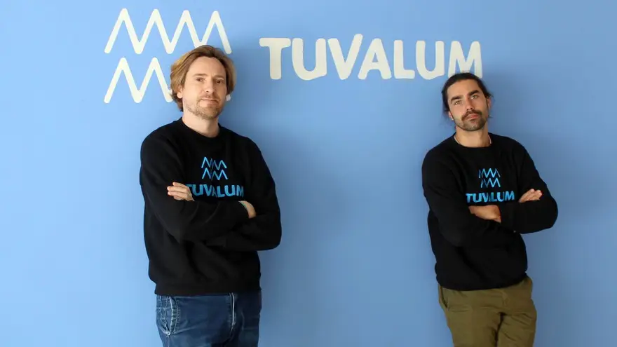 Alejandro Pons e Ismael Labrador, fundadores de Tuvalum