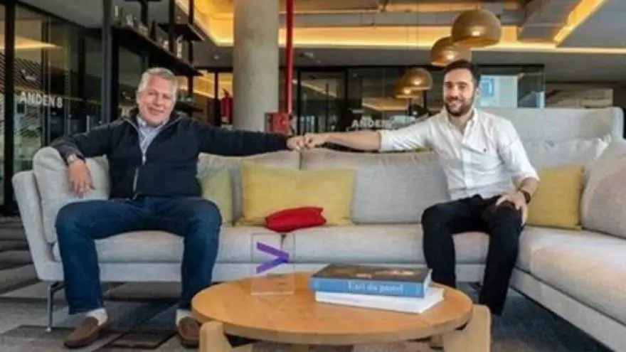 Sergio Kaufman, Presidente de Accenture Hispanoamérica (HSA) y Andrés Dorfman, CEO de Glamit
