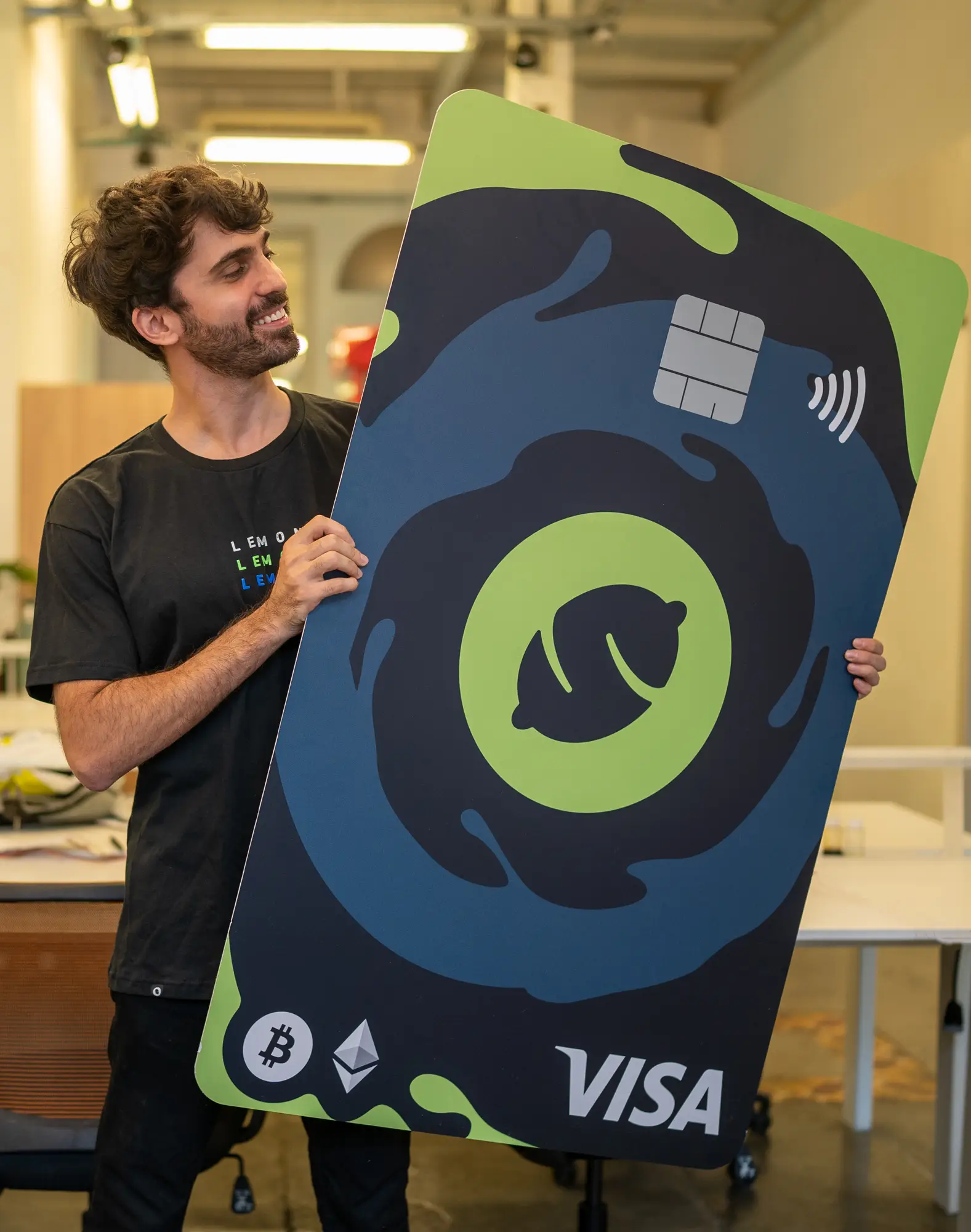 Tarjeta Lemon para obtener Bitcoin