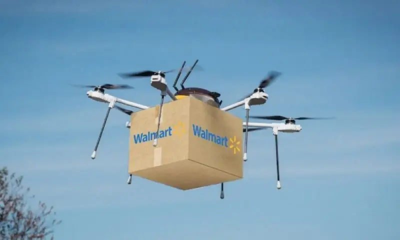 Los drones operarán de 8:00 a 20:00 horas, siete días a la semana, para entregar artículos a clientes seleccionados de Walmart por aire en un tiempo estimado de 30 minutos