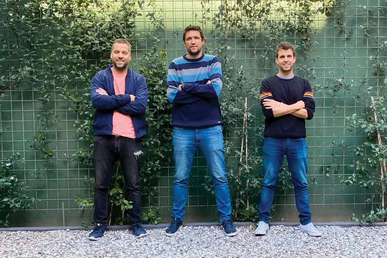 Parte del equipo desarrollador de GBOT. Fuente: La Nación
