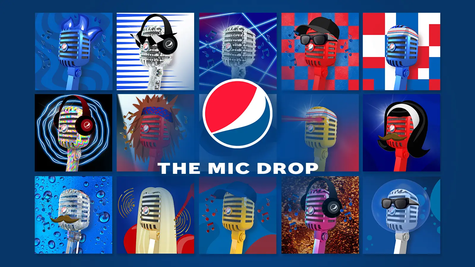 Los NFT de Pepsi son únicos, limitados y gratuitos, inspirados en la historia de la marca y la música