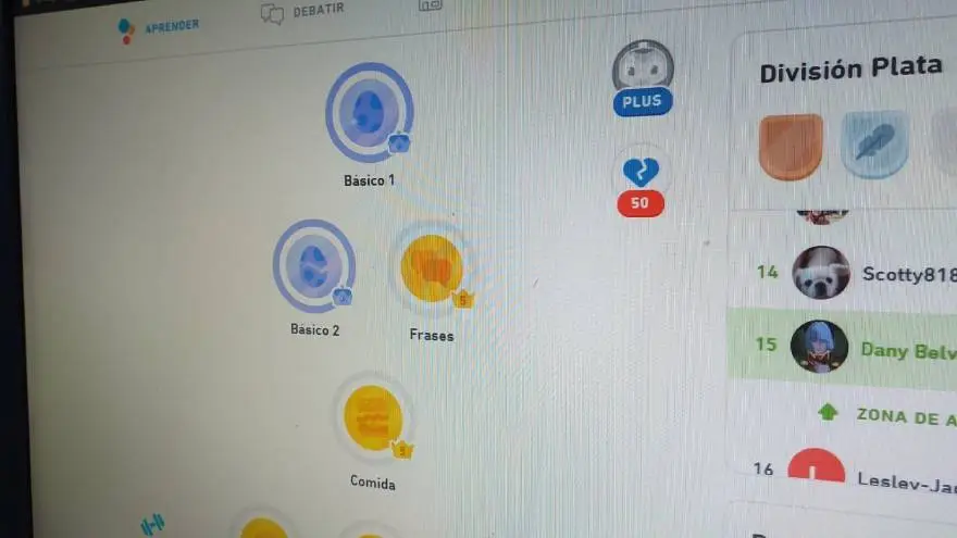 El sistema de Duolingo anima a practicar todos los días