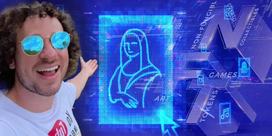 Luisito Comunica habla sobre la inversión en NFT. Composición por CriptoNoticias