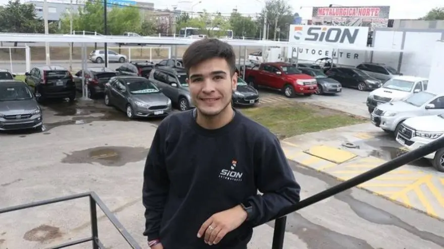 Juan, encargado de la concesionaria Sion de Neuquén