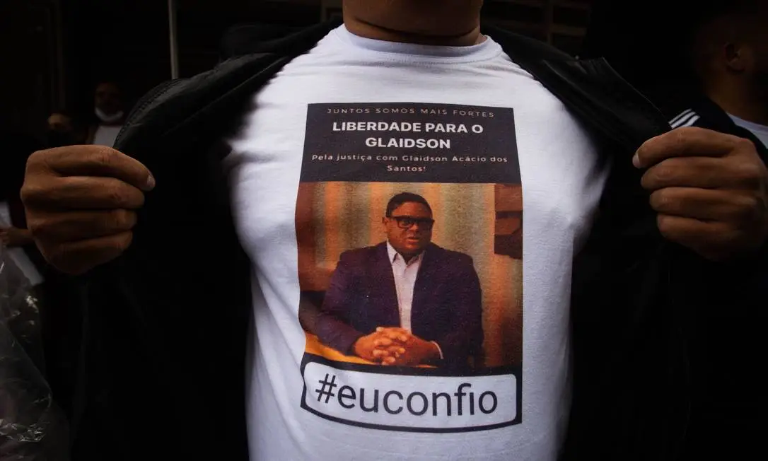 Seguidores de Glaidson Acácio dos Santos piden su liberación