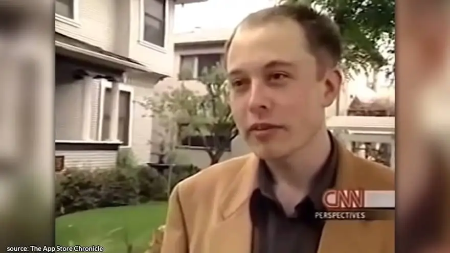 Musk entrevistado por CNN en 1999