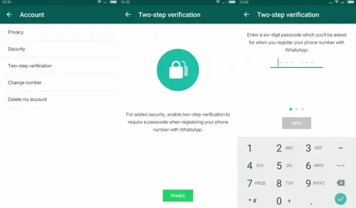 Es fundamental establecer la verificación de dos factores