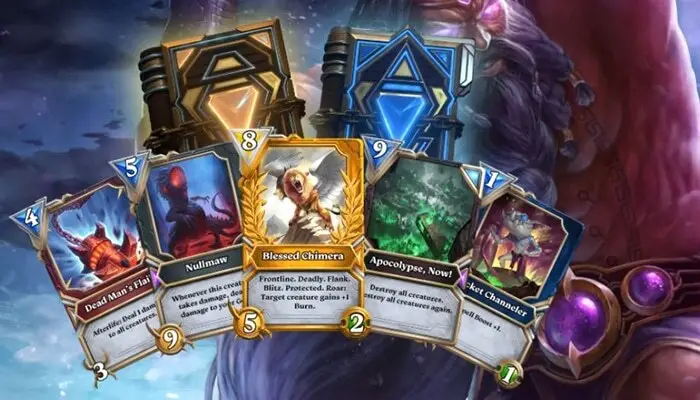 Gods Unchained es un juego de cartas coleccionables con un modelo free-to-play y play-to-earn