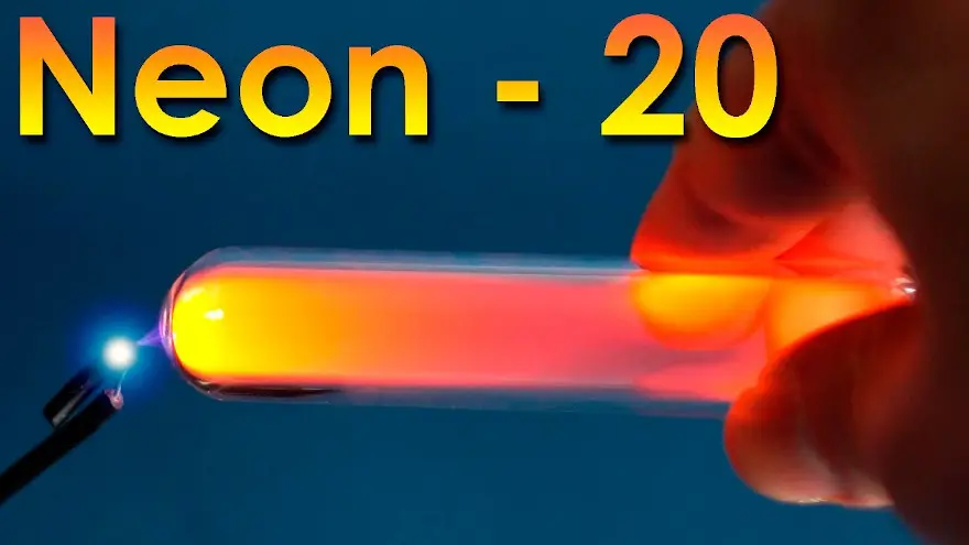 El gas noble Neón es clave en la producción de chips y microprocesadores