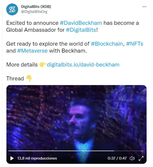 El anuncio de DigitalBits