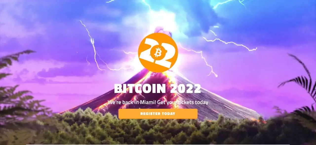 Se viene la Conferencia Bitcoin 2022 en Miami Beach, desde el 6 al 9 de abril