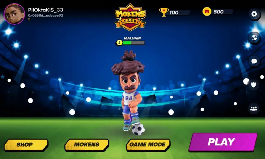 Como parte de su modelo comercial, Mokens League vende paquetes de NFT