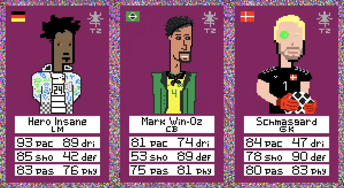 Una marca brasileña lanzó el primer álbum de figuritas del mundial en el metaverso