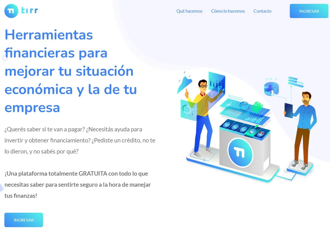 Así luce Tirr, la plataforma que te permite conocer tu scoring