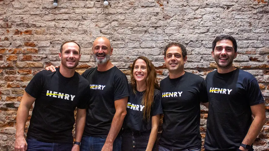 El equipo fundador, con Luz y Martin a la cabeza
