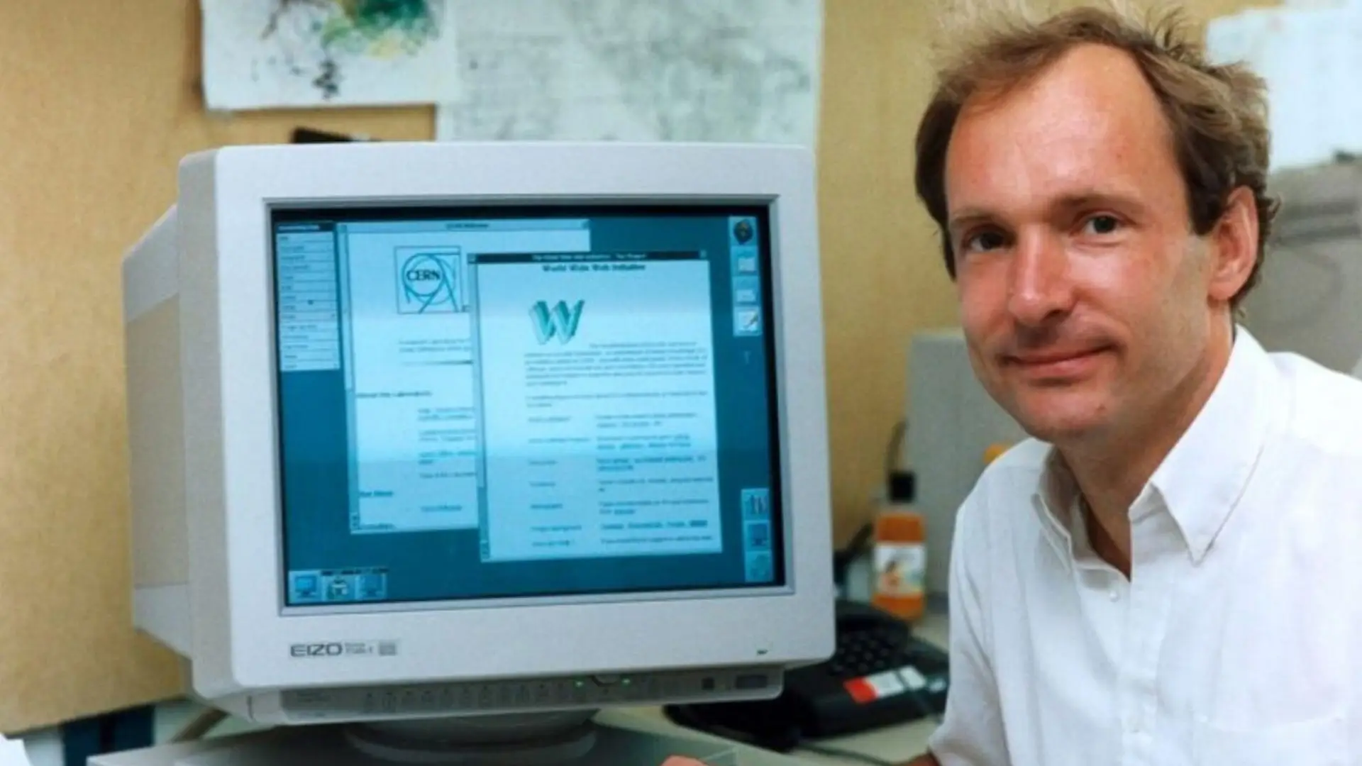 Fundación Telefónica Movistar busca el reconocimiento para el primer sitio web, desarrollado por Berners-Lee, creador del primer sitio web por Berners-Lee