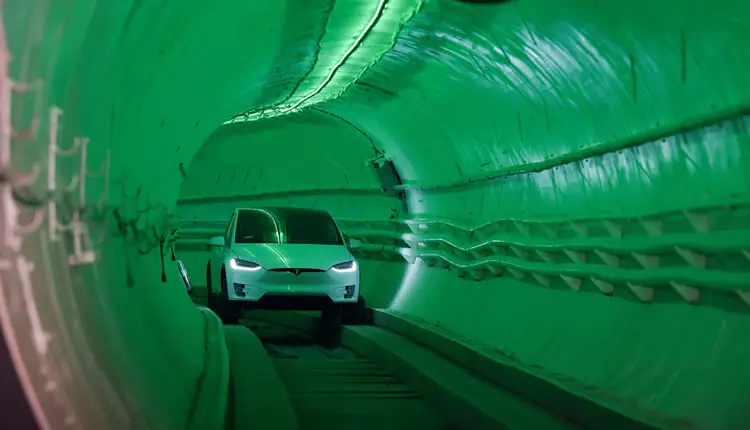 Loop es el sistema de tránsito de Las Vegas de The Boring Company