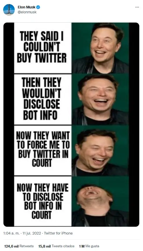 La respuesta de Elon Musk