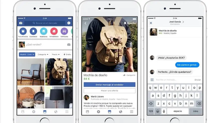 Así funciona el Marketplace de Facebook