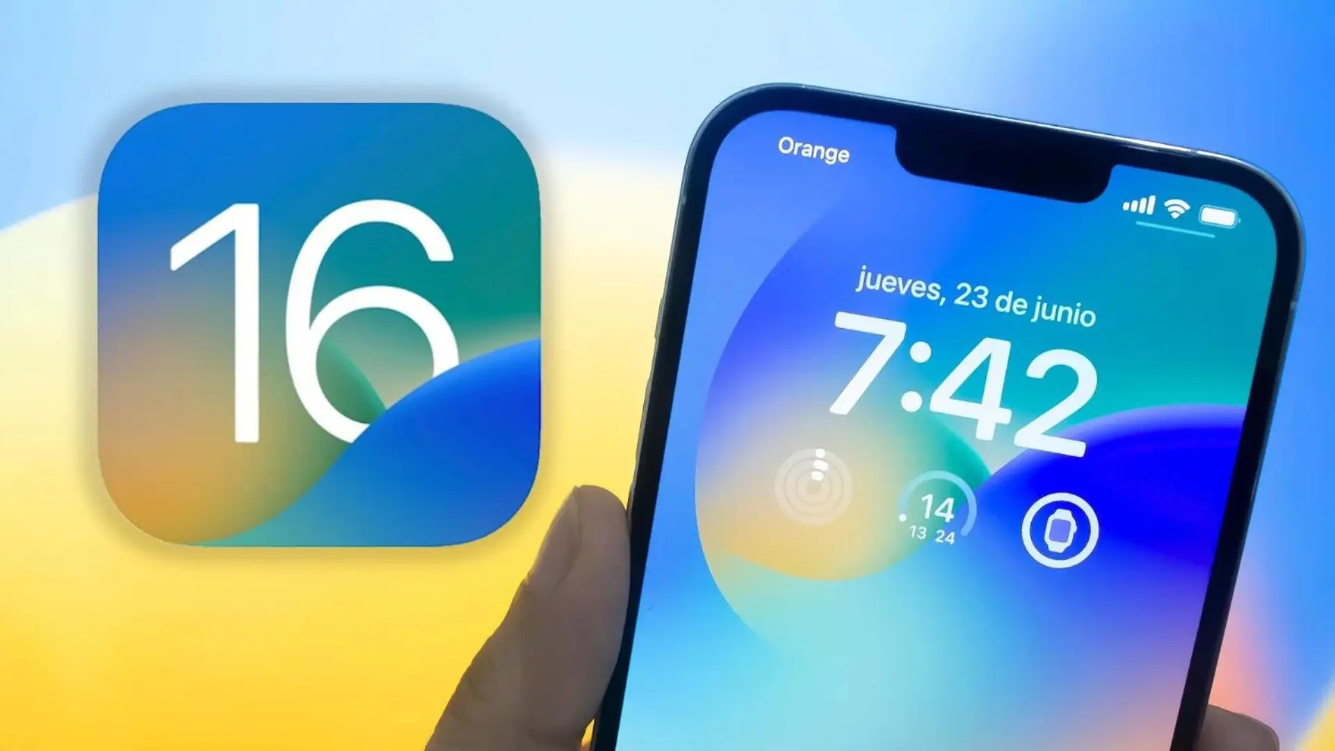 Ya está disponible iOS 16
