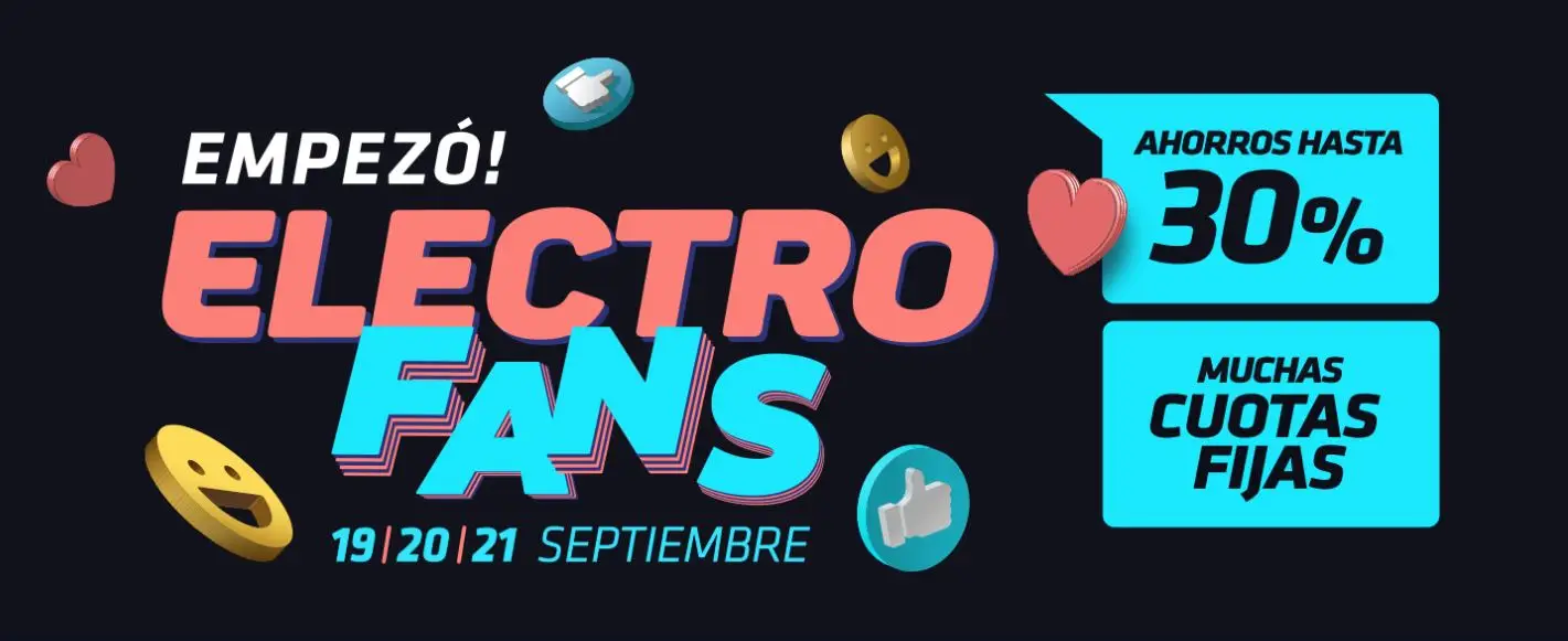 El Electro Fans se extenderá hasta el 21 de septiembre