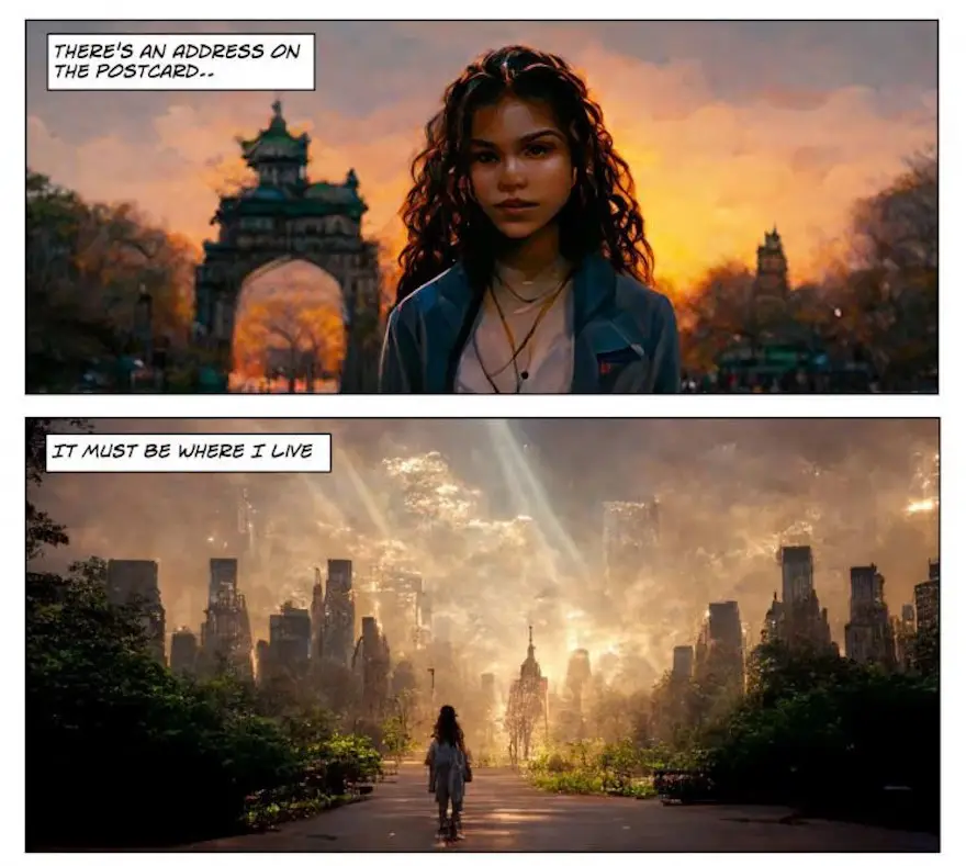 Imagenes creadas por Inteligencia Artificial