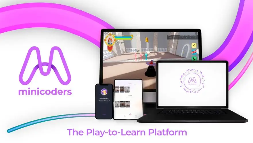 Minicoders es la primera plataforma educativa que enseña a los niños los fundamentos de la programación informática.