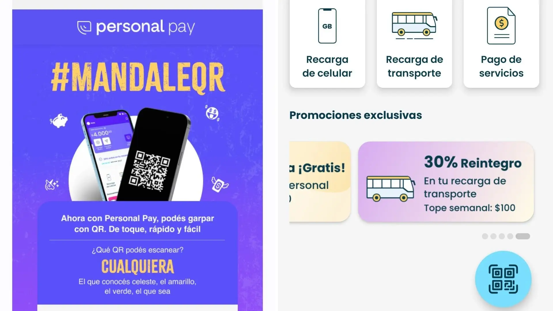 Personal Pay suma el QR interoperable a la plataforma, que ya cuenta con más de 500.000 usuarios