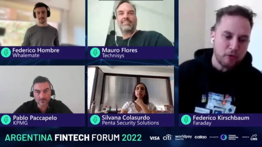 Panel sobre la charla virtual 