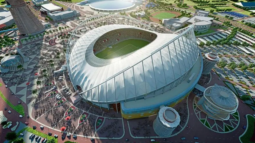 El Estadio Internacional Khalifa es otro de los que se construyeron antes de la Copa del Mundo.