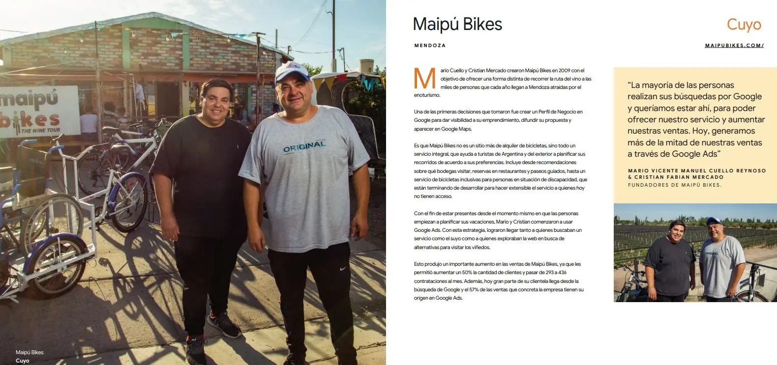 Caso éxito de Google
