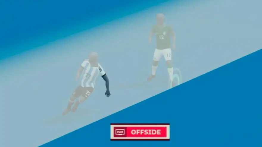 El VAR le anuló 3 goles a la Selección Argentina por posición adelantada en su debut en el Mundial Qatar 2022 ante Arabia Saudita