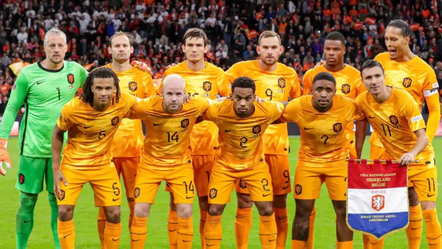 Países Bajos, una de las 9 selecciones candidatas a ganar la Copa entre los apostaores