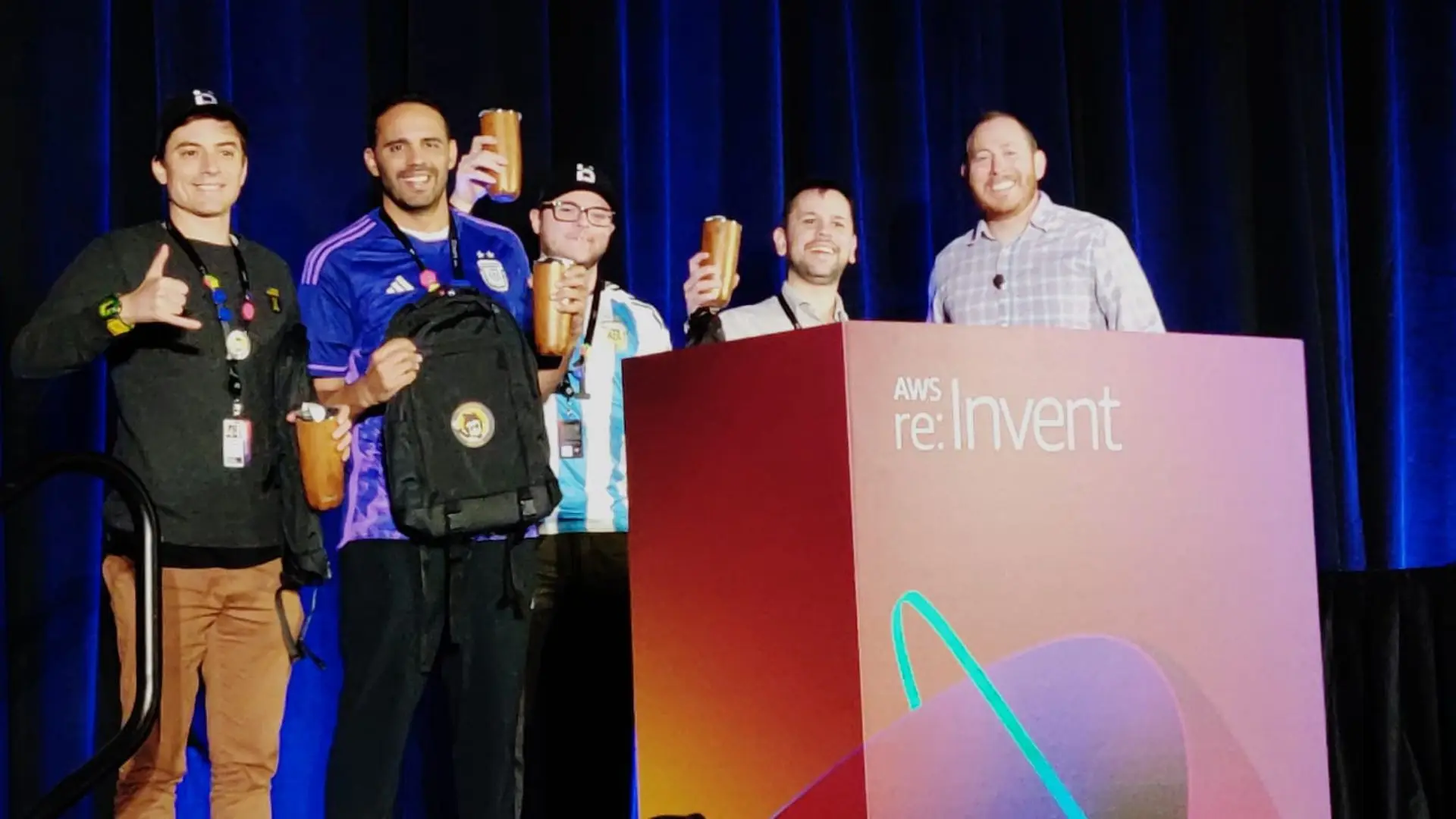 Programadores argentinos la rompieron en re:invent, el evento global de AWS