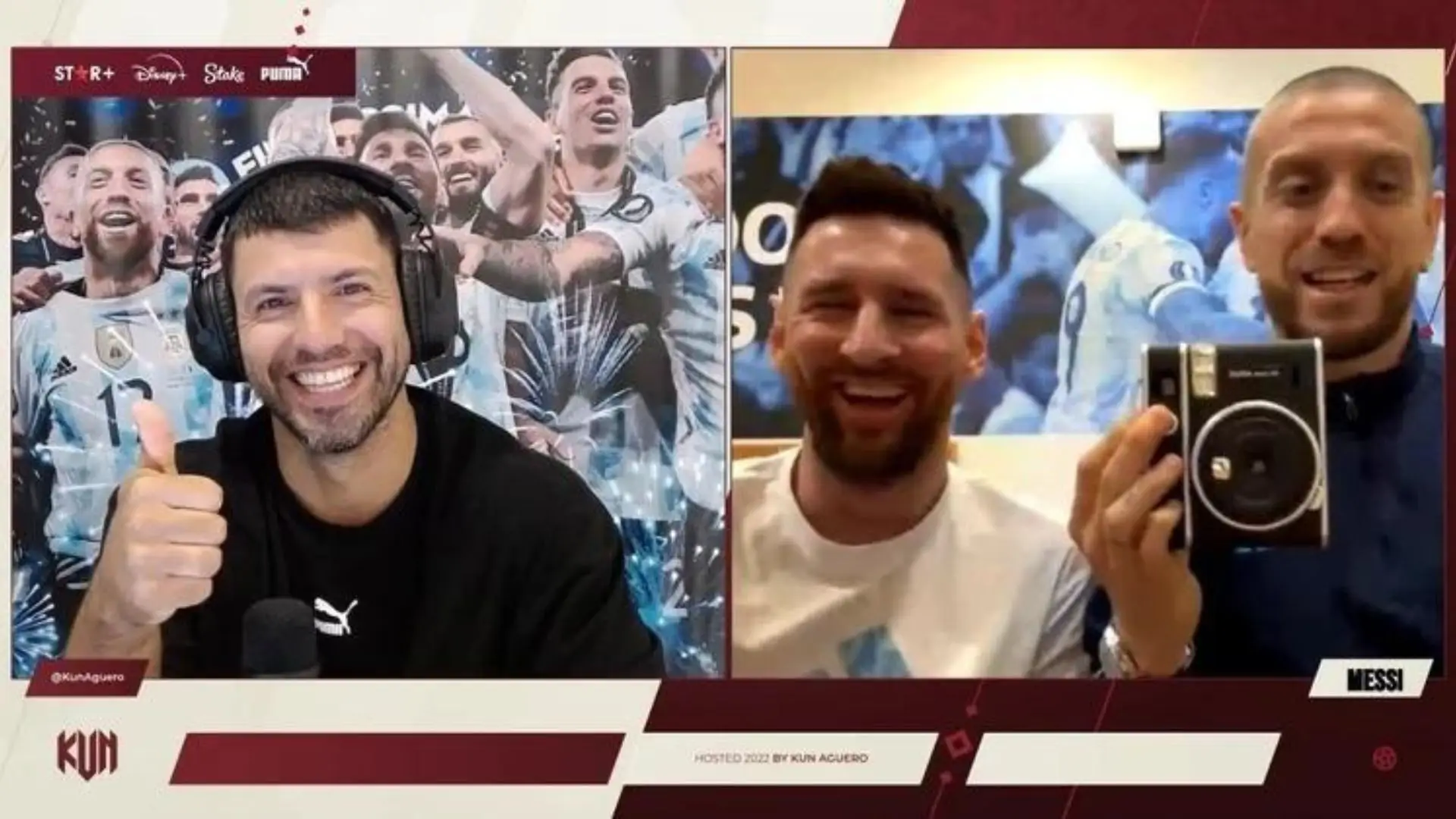El directo del Kun Agüero se llevó todas las miradas durante el Mundial Qatar 2022.