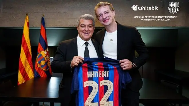 Barcelona y WhiteBIT firmaron un nuevo acuerdo