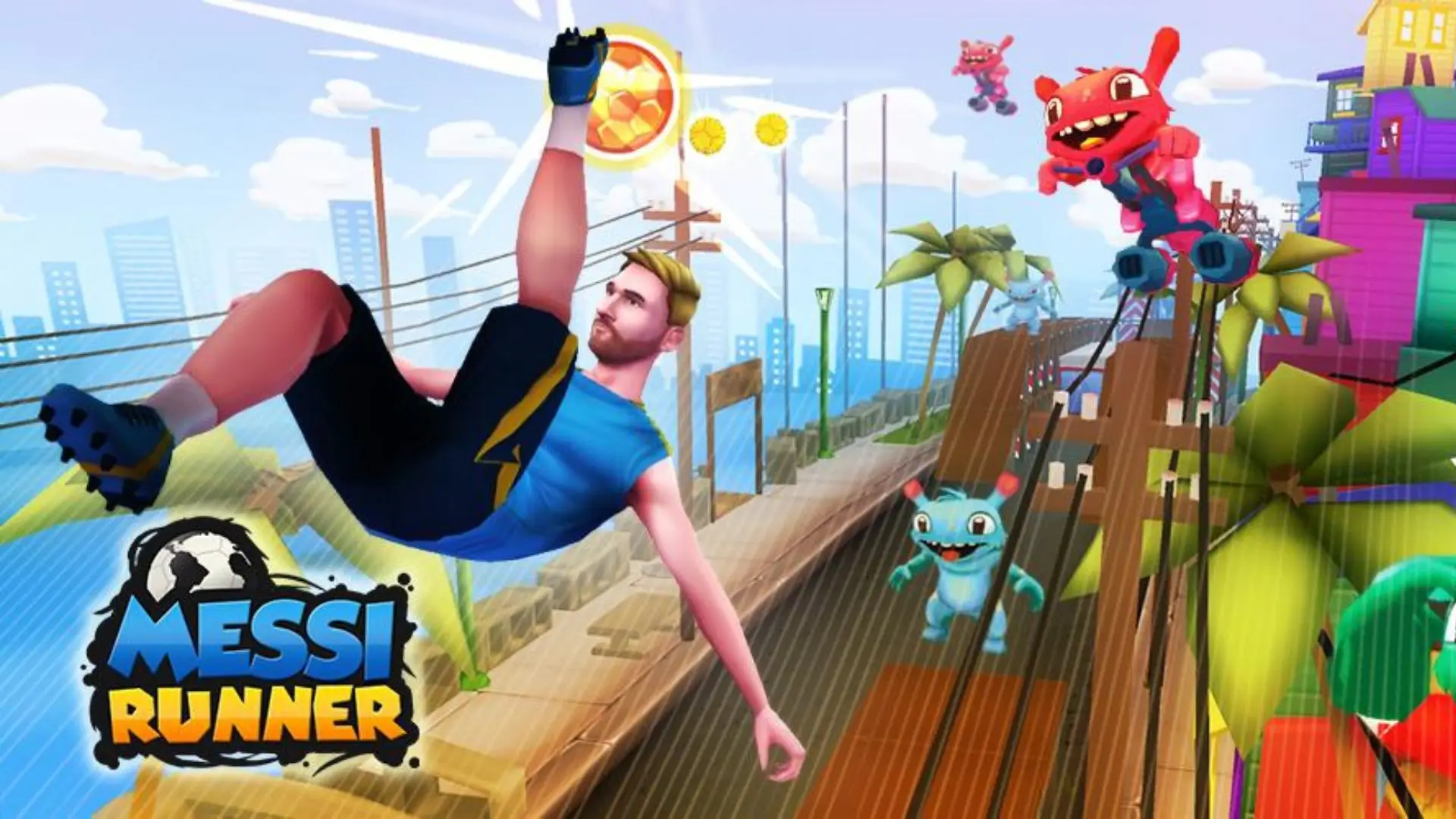 El juego Messi Runner salió hace algún tiempo y cuenta con 1.000.000 de descargas en Play Store