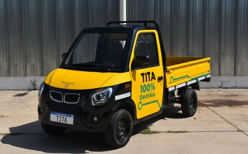 Tita es la camioneta 100% eléctrica.