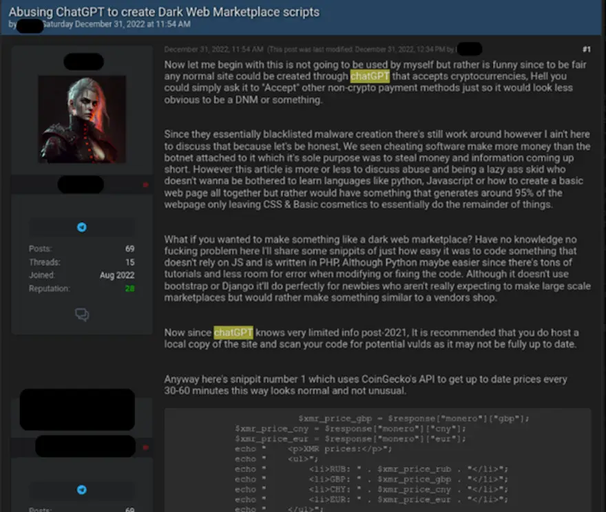 As´es cómo ciberdelincuentes han utilizado ChatGPT