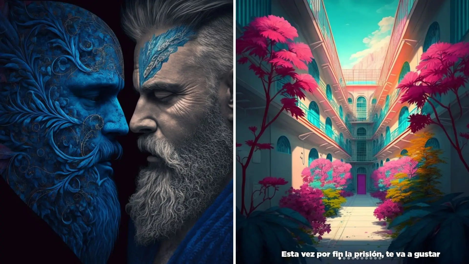 Barbazul Versus El Amor Letal y las primeras imágenes creadas por la IA 