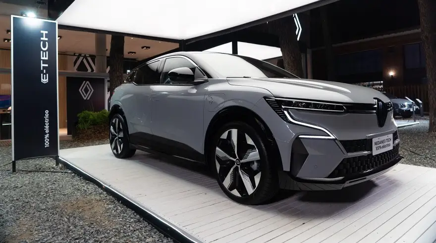 Renault Megane E-Tech, el más tecnológico de Cariló.