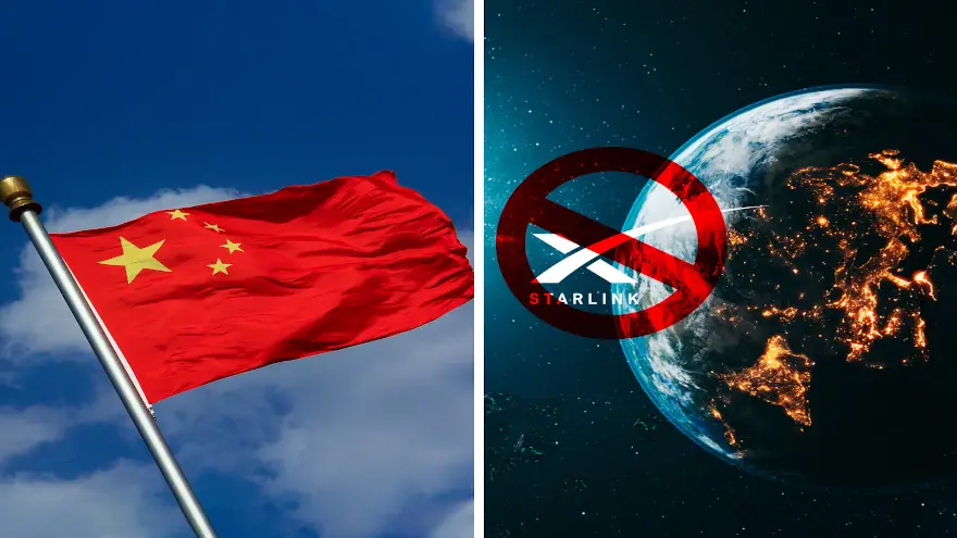 China en plena cruzada anti-Starlink
