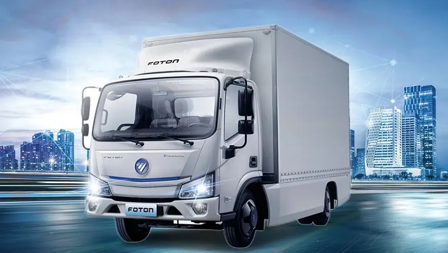 El Foton e-Aumark ya se vende en Argentina.