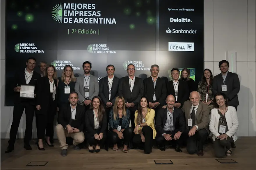 Premiados durante la ceremonia