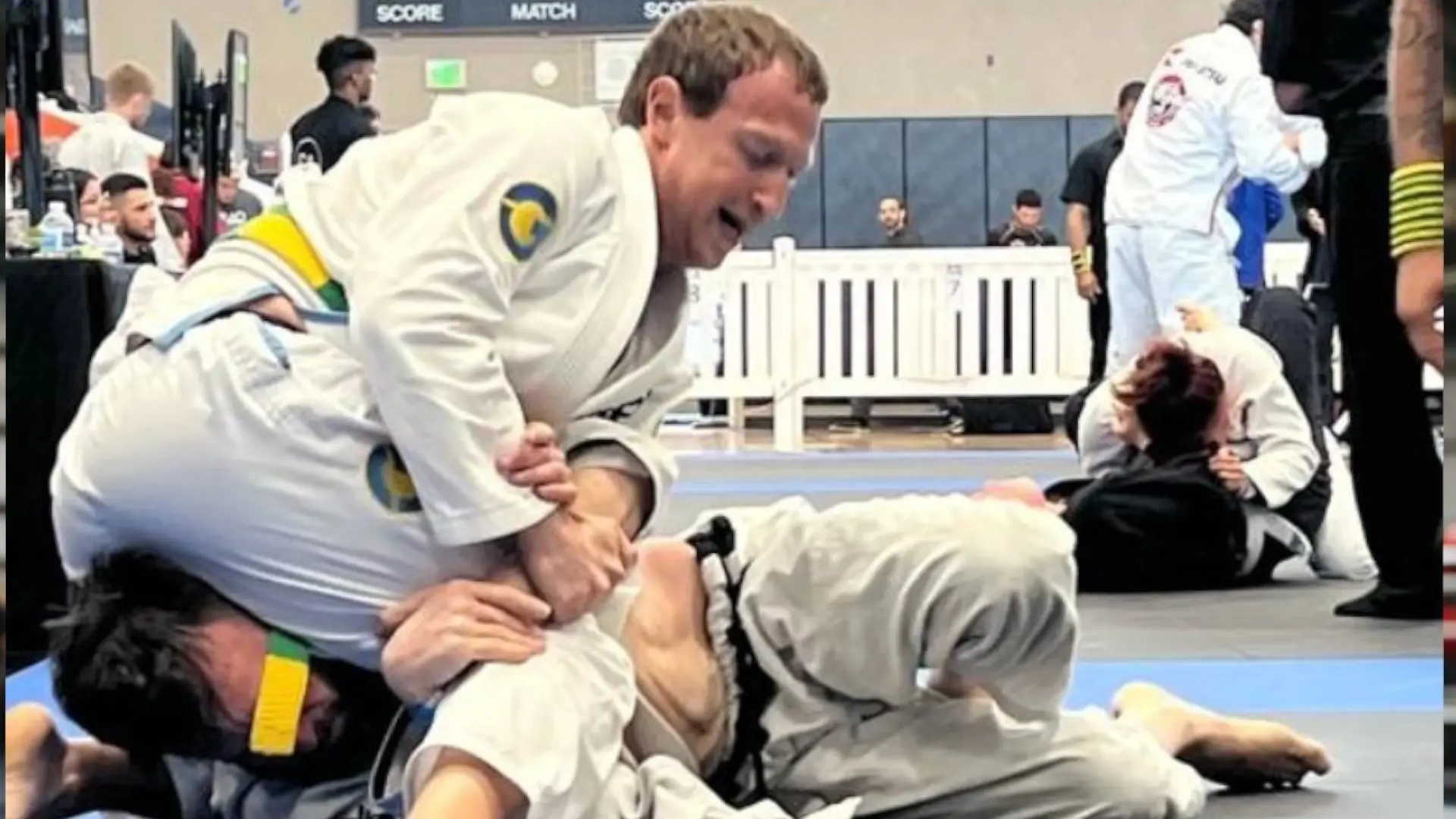 Zuckerberg ya ganó algunos combates de artes marciales mixtas