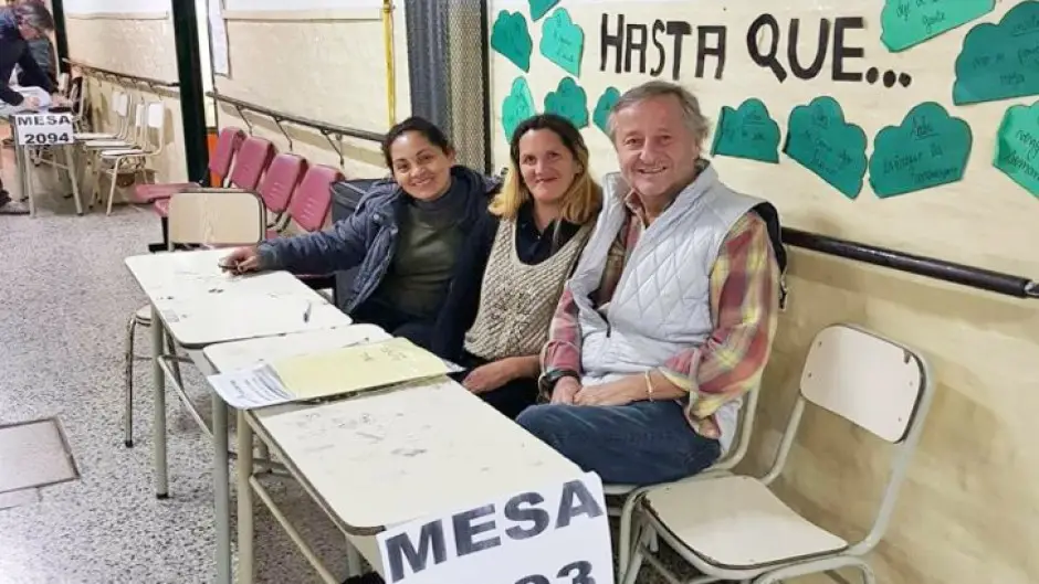 Ratazzi en las PASO 2017. Luego repitió en 2019